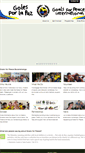 Mobile Screenshot of goalsforpeace.com